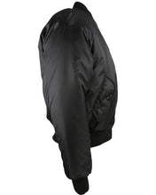 Load image into Gallery viewer, MA1 Bomber Jacket Black
