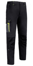 Load image into Gallery viewer, Two-Tone Flex Workwear Trouser (Black)
