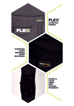 Load image into Gallery viewer, Two-Tone Flex Workwear Trouser (Black)
