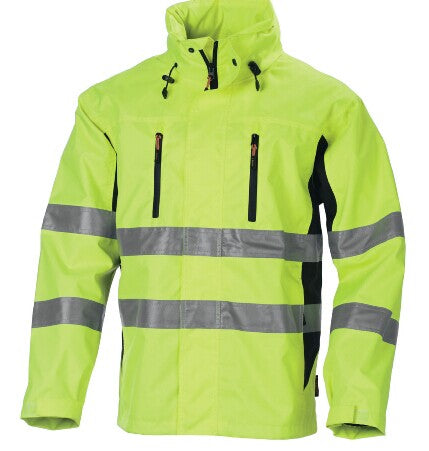 Two Tone Hi-Vis Padded Jacket with Adjustable Hem (Coming Soon)