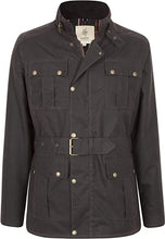 Load image into Gallery viewer, Mens Silverstone Premium Quality Belted Wax Jacket
