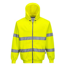 Load image into Gallery viewer, Portwest Hi-Viz Zip Hoodie
