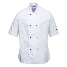 Load image into Gallery viewer, Rachel Women&#39;s Chefs Jacket S/S
