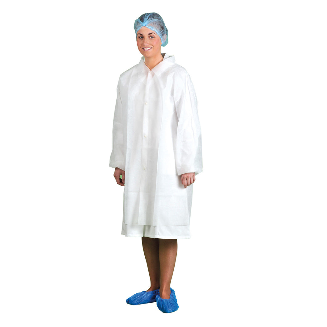 Disposable Visitors Coat PP (200 Pieces)