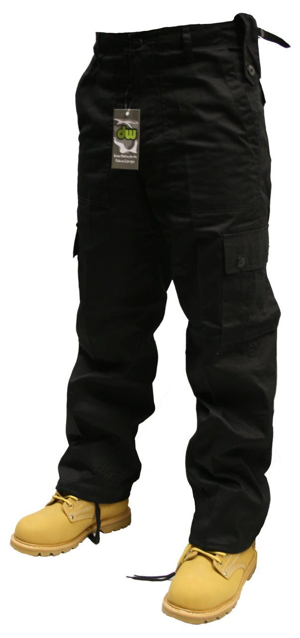 Combat Cargo Trouser (Black)