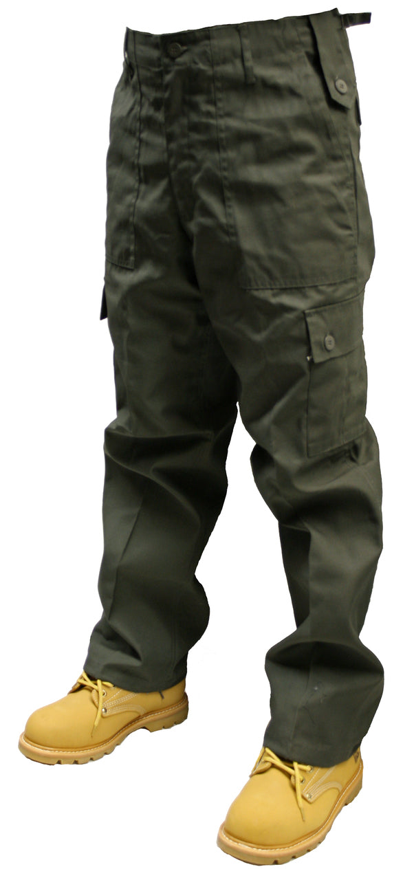 Combat Cargo Trousers (Olive)