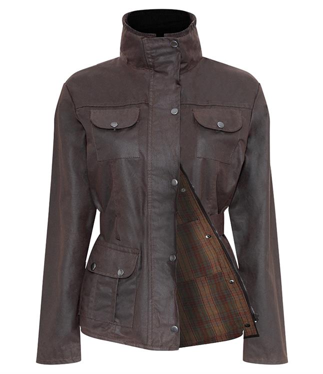 Ellon Ladies Wax Jacket