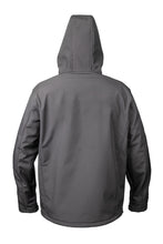 Load image into Gallery viewer, Hybrid Softshell Jacket with Hood (Grey / Black)
