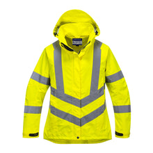 Load image into Gallery viewer, Hi-Vis Women&#39;s Breathable Rain Jacket
