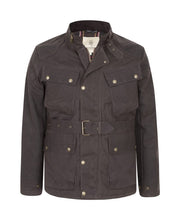 Load image into Gallery viewer, Donington Premium Quality Belted Antique Wax Jacket
