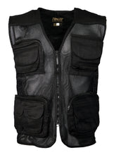 Load image into Gallery viewer, Multi-Pocket Mesh Fishing Vest
