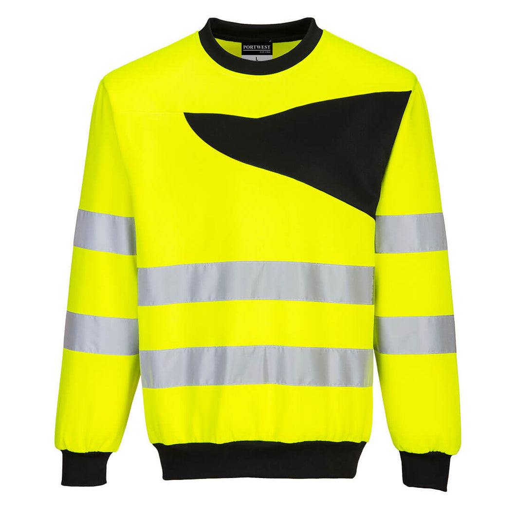 Hi-Vis Crew Neck Sweatshirt