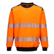 Load image into Gallery viewer, Portwest PW3 Hi-Vis Crew Neck Sweatshirt
