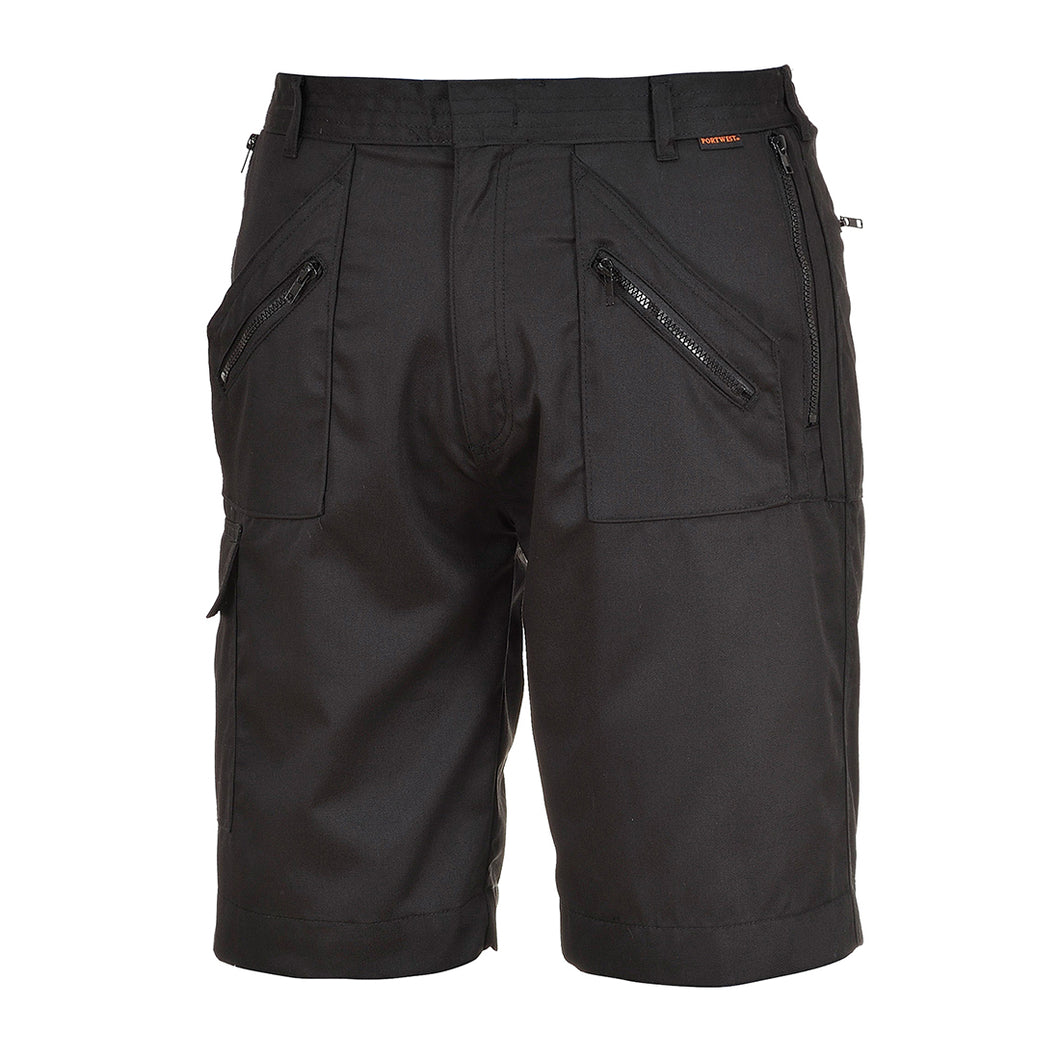 Zip Action Shorts