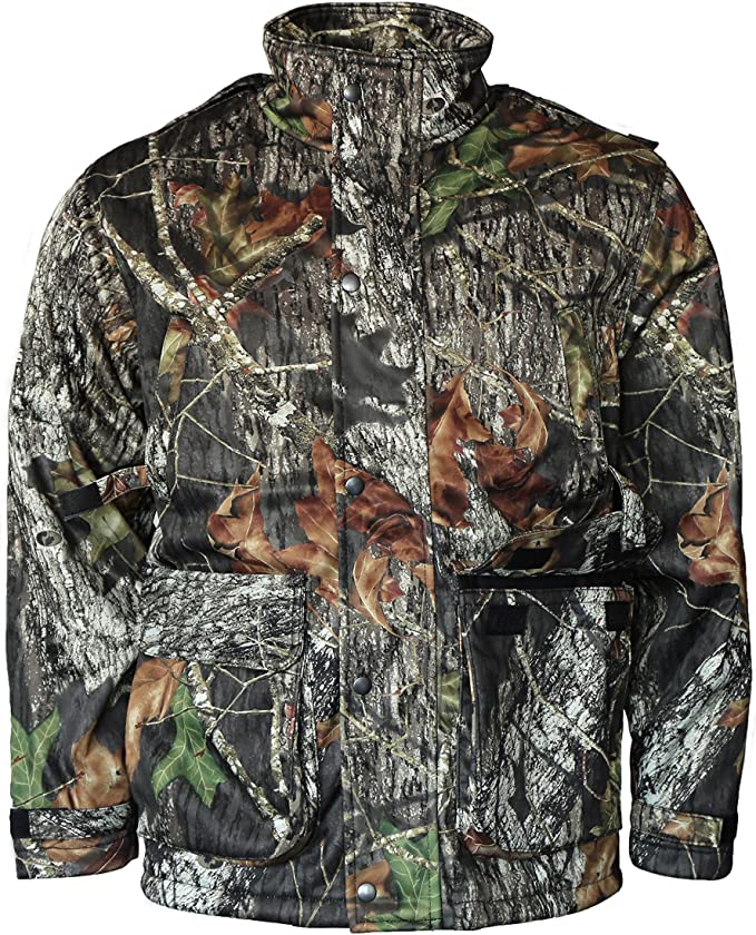 Kids Deluxe Waterproof Camo Jacket