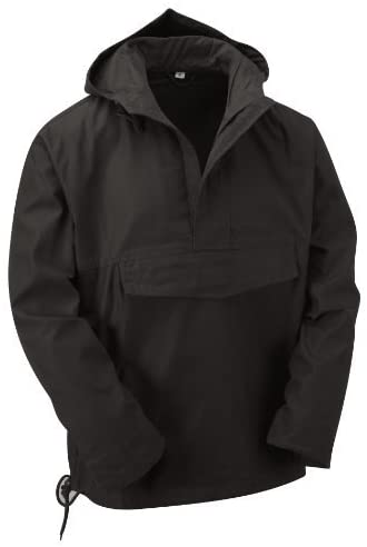 Pullover Smock Jacket (Black)