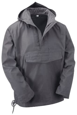 Pullover Smock Jacket (Grey)