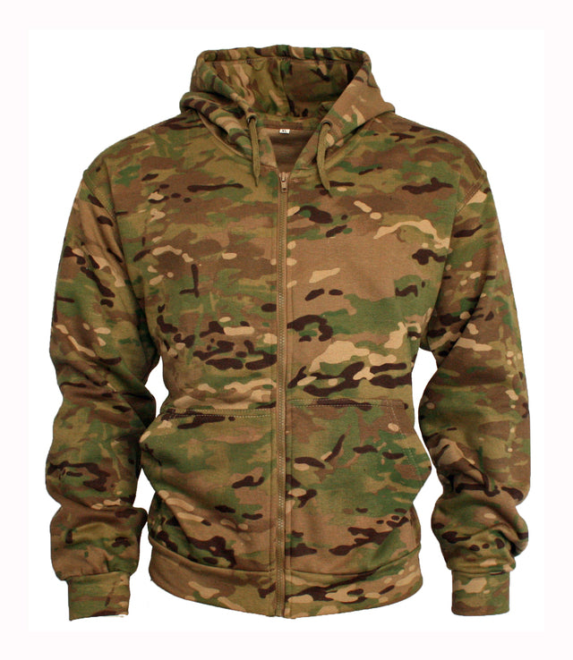 MTP Camo Zip Hoodie