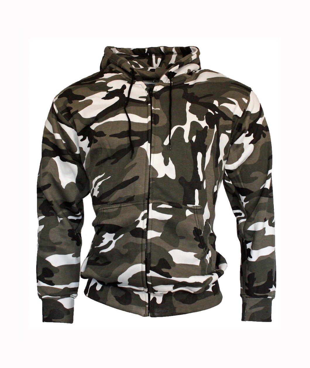 Urban Camo Zip Hoodie