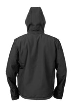 Load image into Gallery viewer, Hybrid Quilted Softshell Jacket with Hood (Black / Black)
