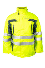 Load image into Gallery viewer, Hi-Vis Padded Jacket with Embroidery Access
