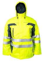 Load image into Gallery viewer, Hi-Vis Padded Jacket with Embroidery Access
